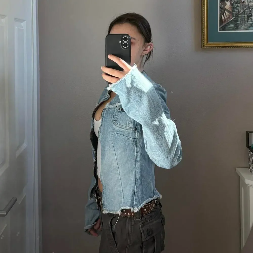 Perfect condition barely worn denim​​ - Picture 4 of 8